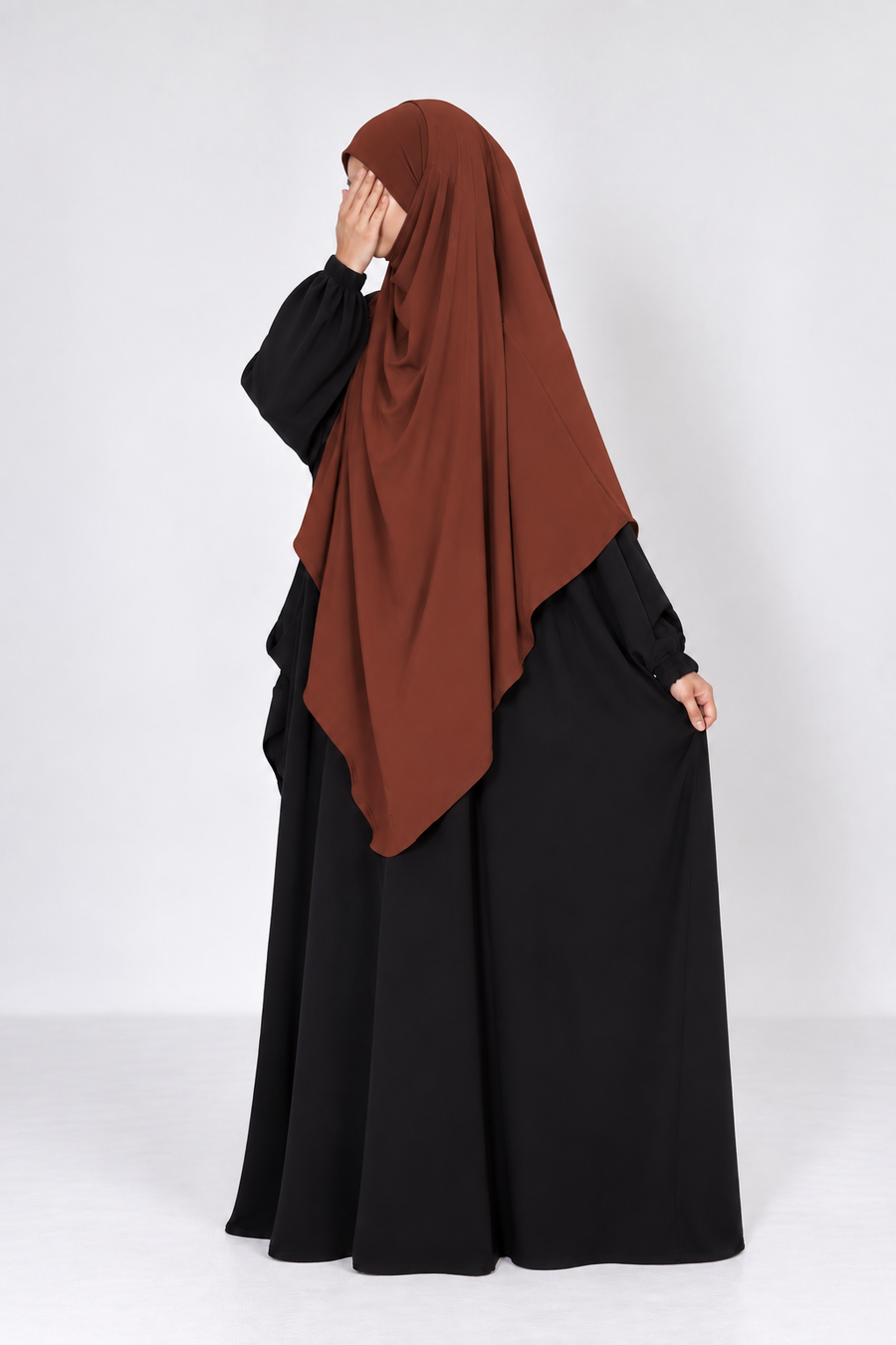 Lot de 3 Khimars Soumaya : constitue ton stock d'essentiels pudeur.