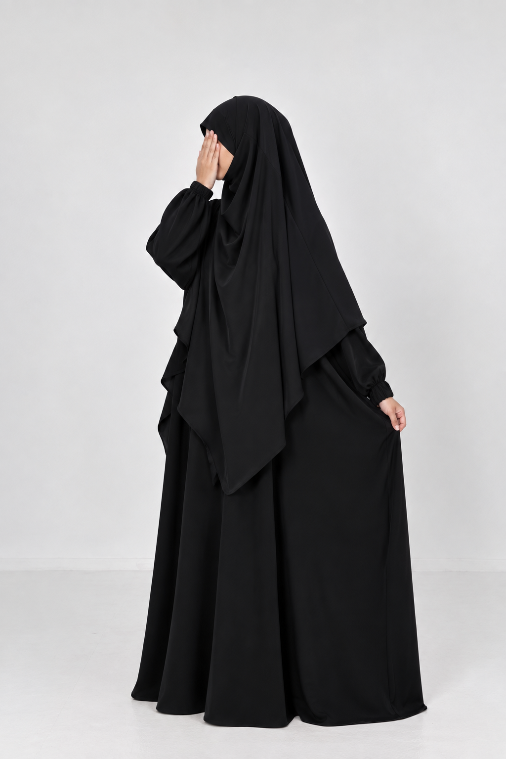 Lot de 3 Khimars Soumaya : constitue ton stock d'essentiels pudeur.