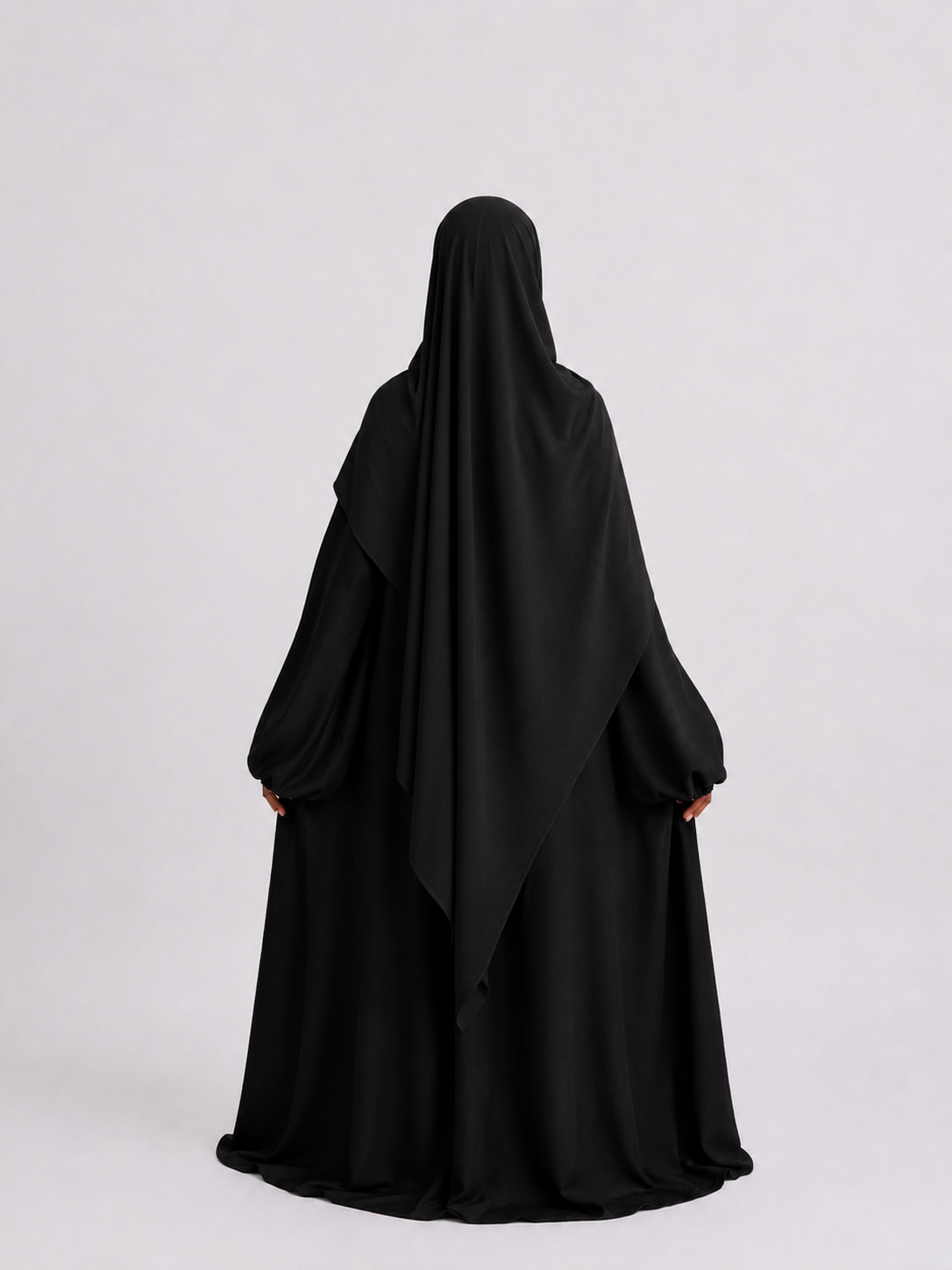 Hijab Kodoré en tissu jazz à clips : l'élégance au quotidien.