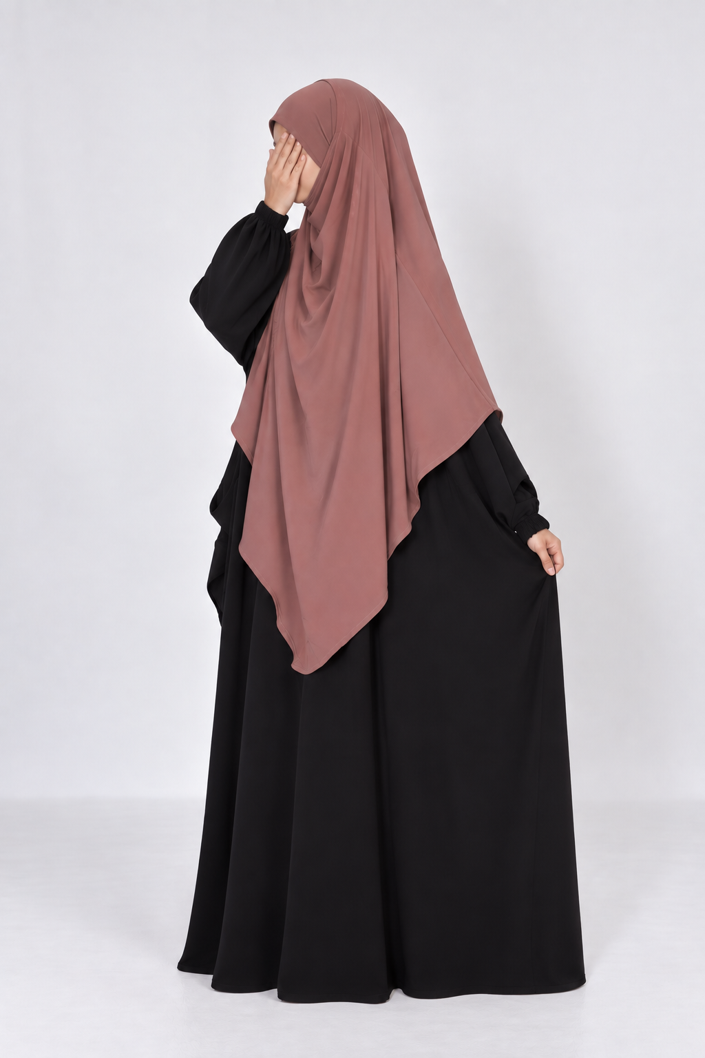 Lot de 3 Khimars Soumaya : constitue ton stock d'essentiels pudeur.