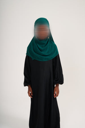 Hijab Hajar Enfant à clips : le hijab que les petites filles adorent porter