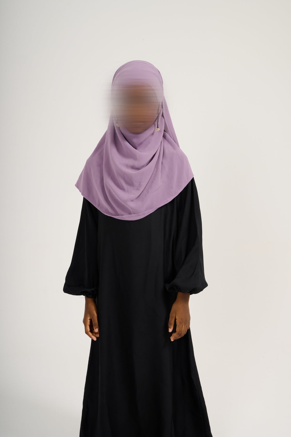 Hijab Hajar Enfant à clips : le hijab que les petites filles adorent porter