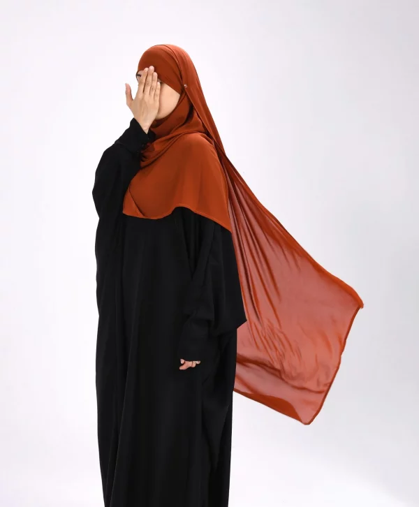 Hijab lot essentiels rouille
