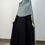 Hijab vert deau lot hijab essentiel hijab hajar