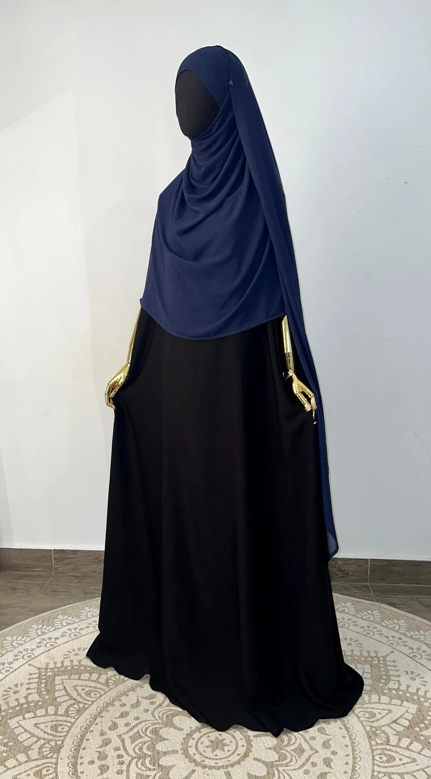 Lot de 3 hijabs hajar a clips