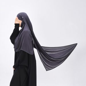 Lot de 3 hijabs Hajar à clips