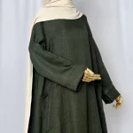 Abaya tacko kaki-2