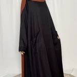 Abaya tacko noir-3