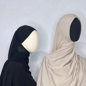 Lot de 3 Hijabs Kodoré En Tissu Jersey Avec Clips